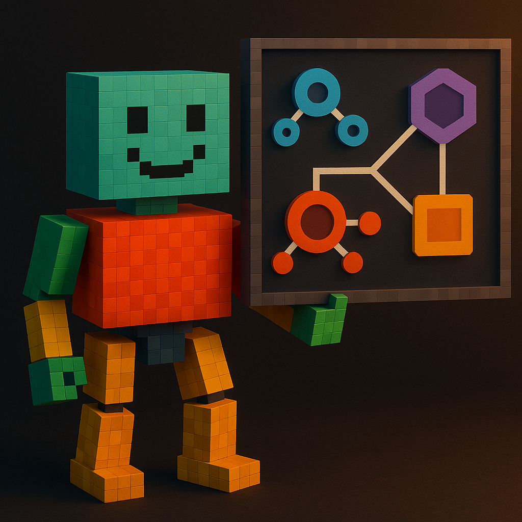 The ATXP robot holds a comparison diagram of four agent payment protocol nodes
