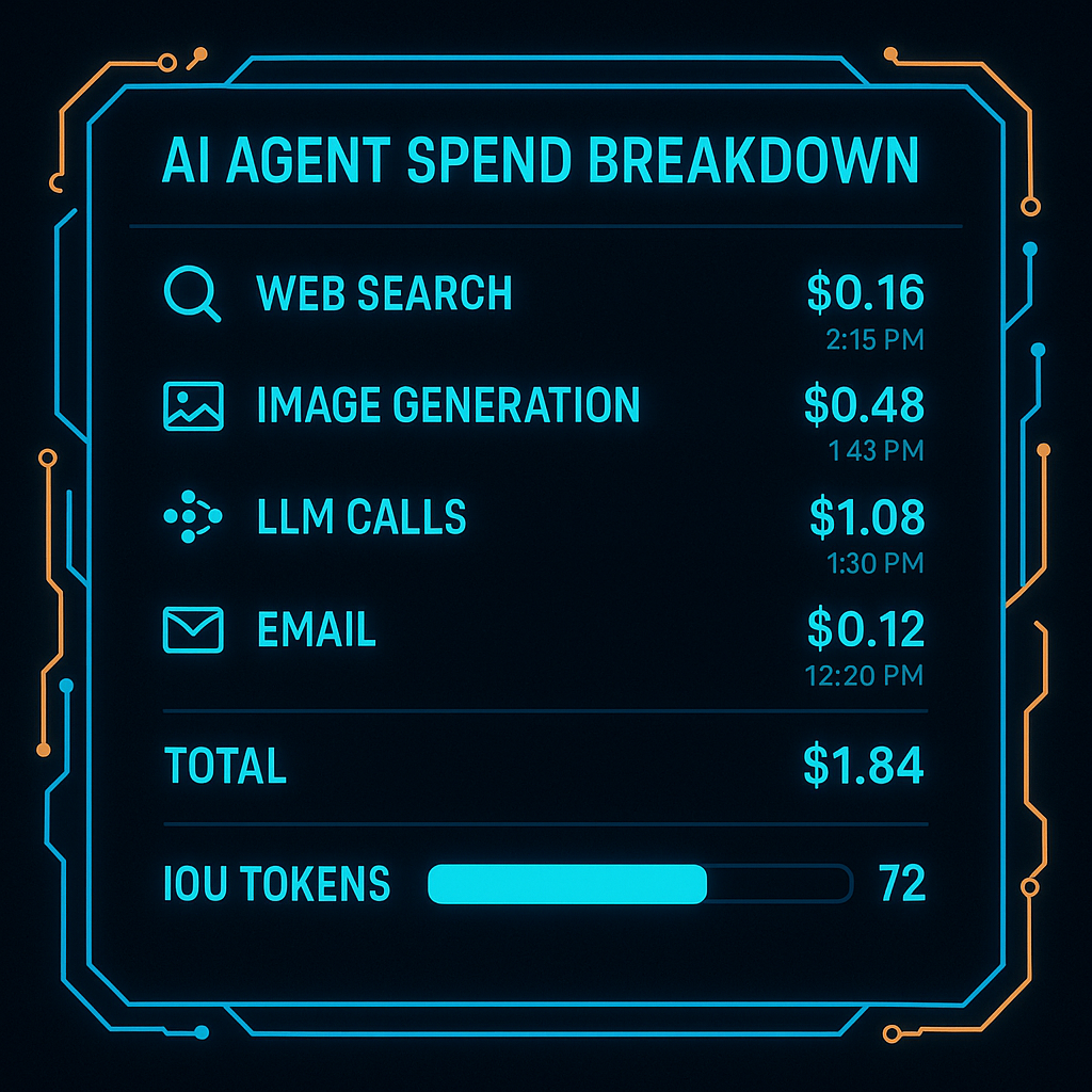 Agent error-recovery flowchart: main path with checkmarks, error fork with recovery steps rejoining the main path
