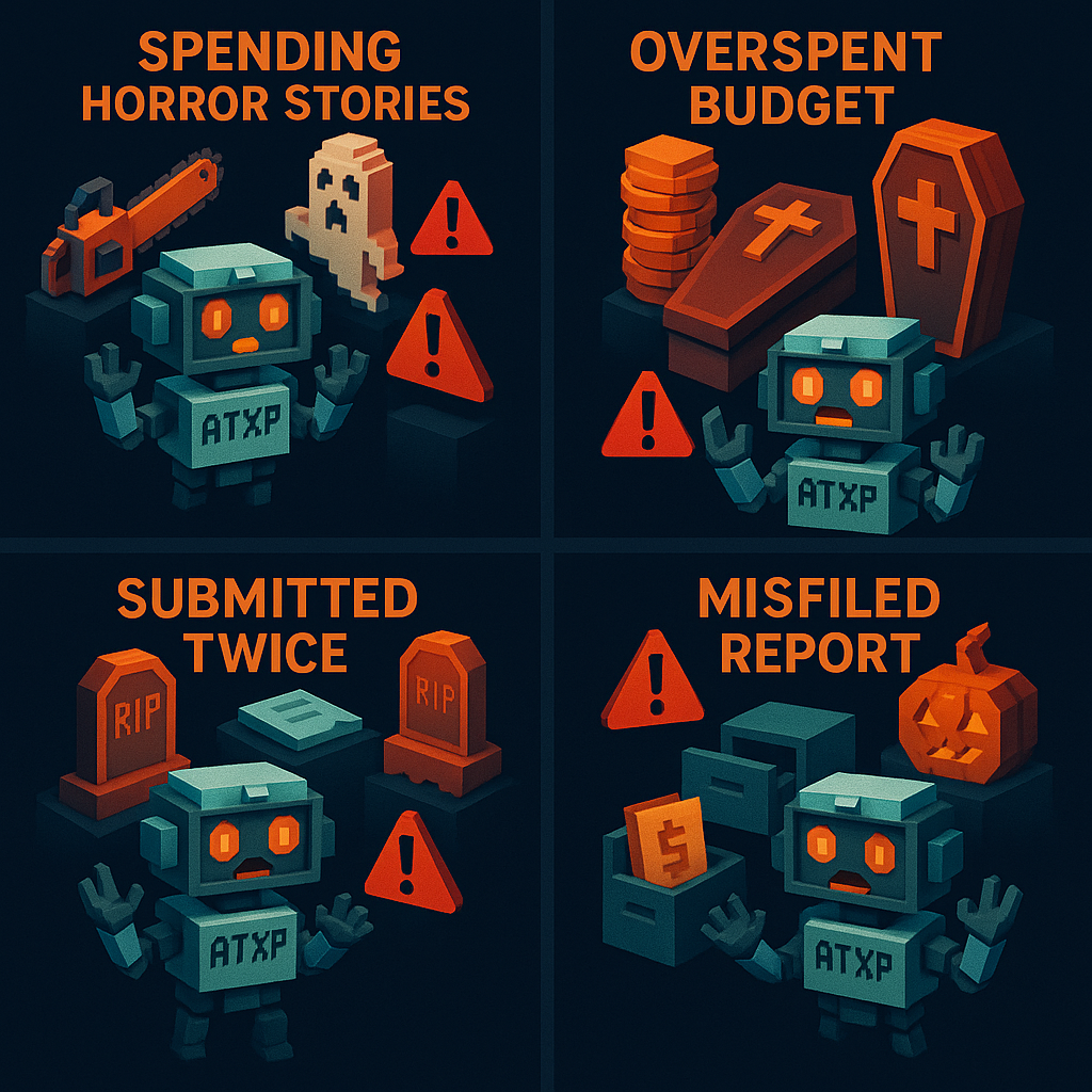 AI agent payment horror stories — four overspending scenarios with structural fixes
