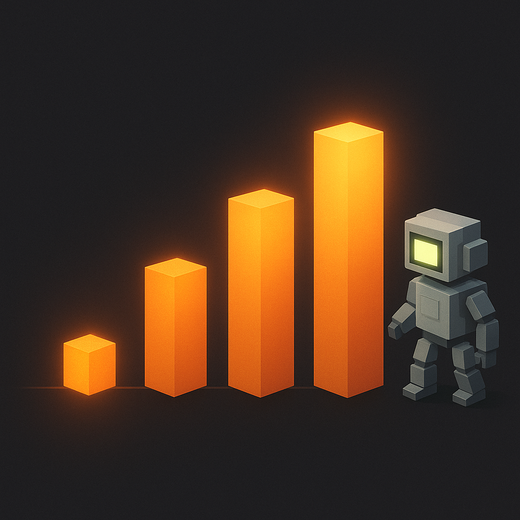 Context block growing larger across each agent step, showing how token costs compound across a multi-step run