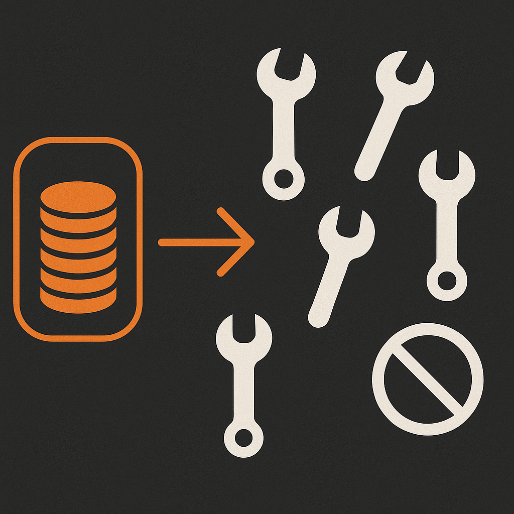 IOU token spending model: pre-funded account with fixed token stack, each tool call deducts one coin until empty